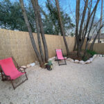 cloture pour jardin en roseaux de camargue paillasson camarguais